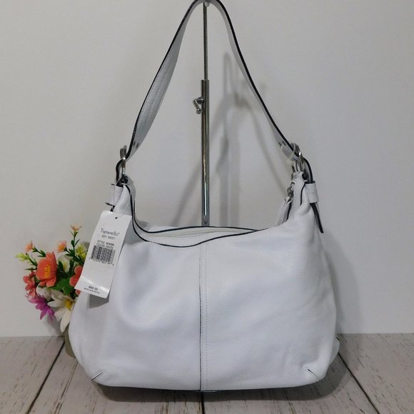 Tignanello Handbags - NWT Vintage Tignanello White Key West Hobo Shoulder Handbag MINT Pristine